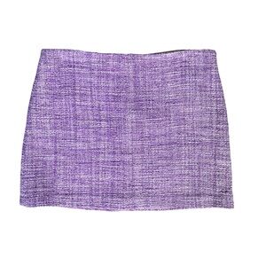 Alice + Olivia Vibrant Purple Mini Skirt
